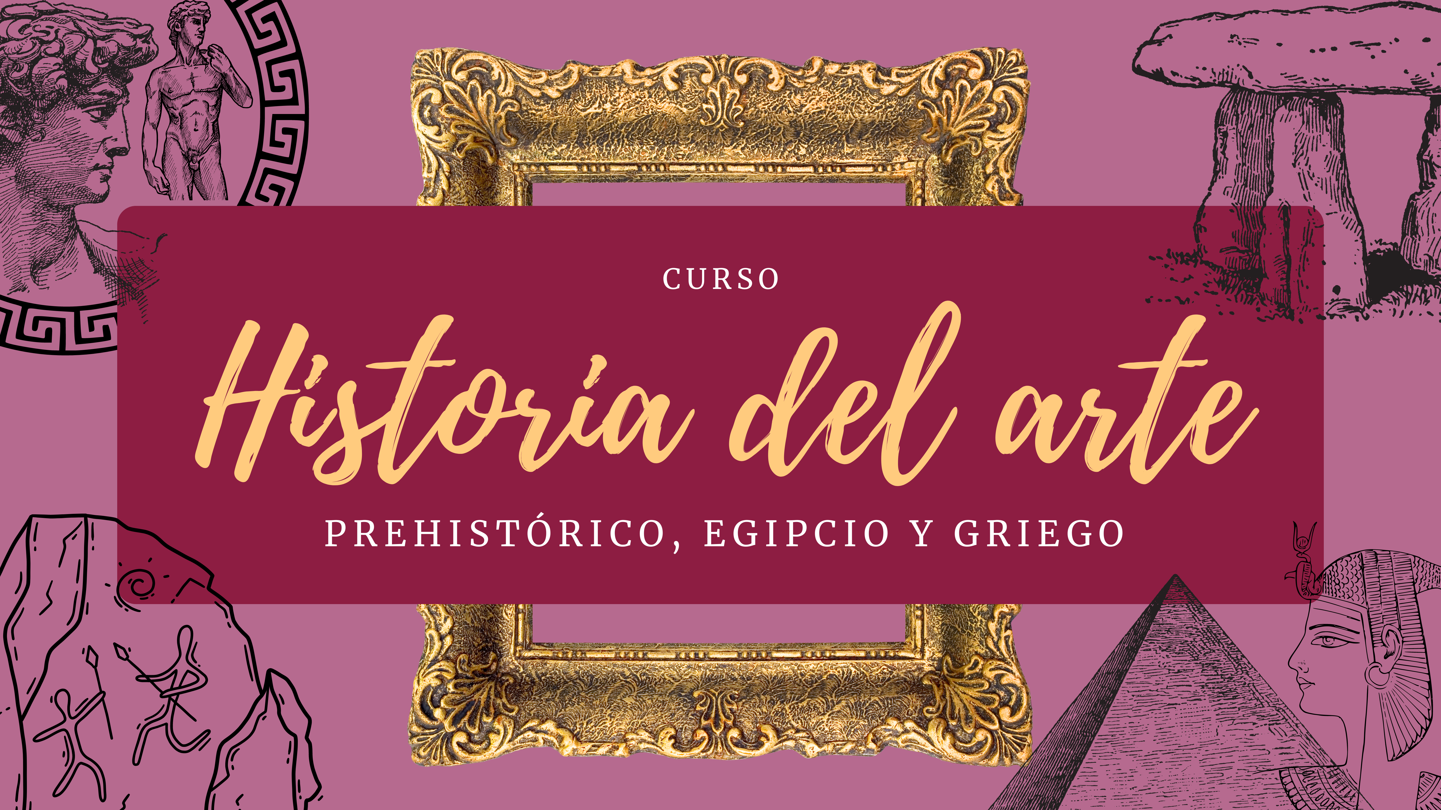 Historia del arte prehistórico, egipcio y griego